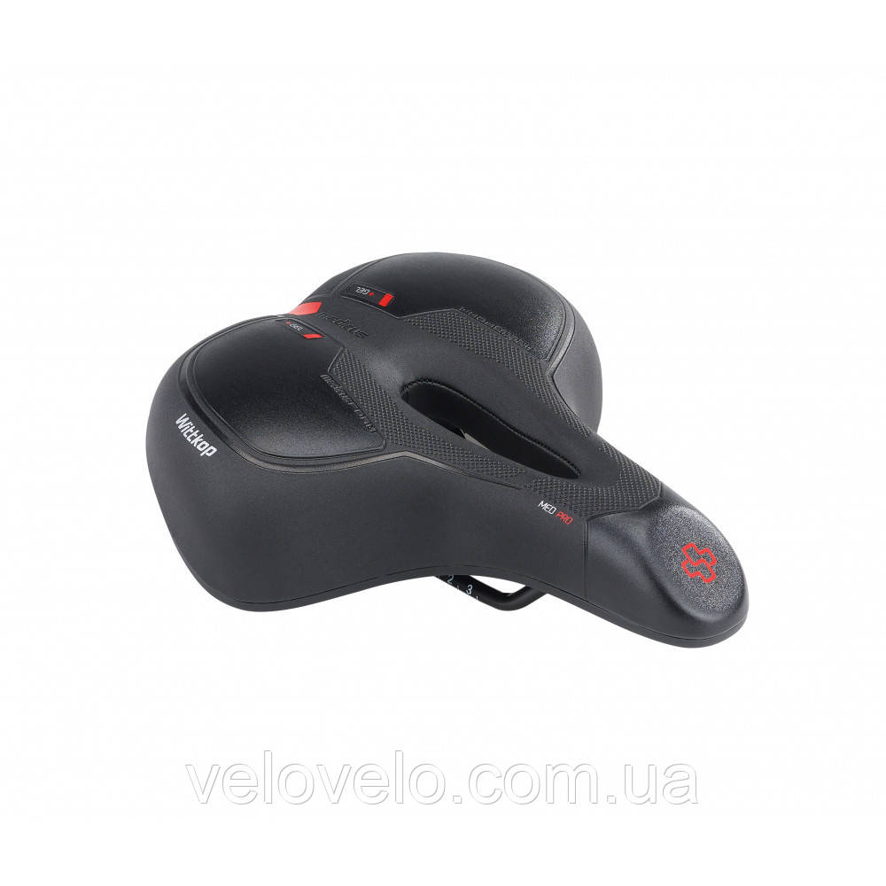 Сідло Medicus Pro 6.3 City Gel (21x24,5 cm) без замка з демпферами WITTKOP (НІМЕЧЧИНА)