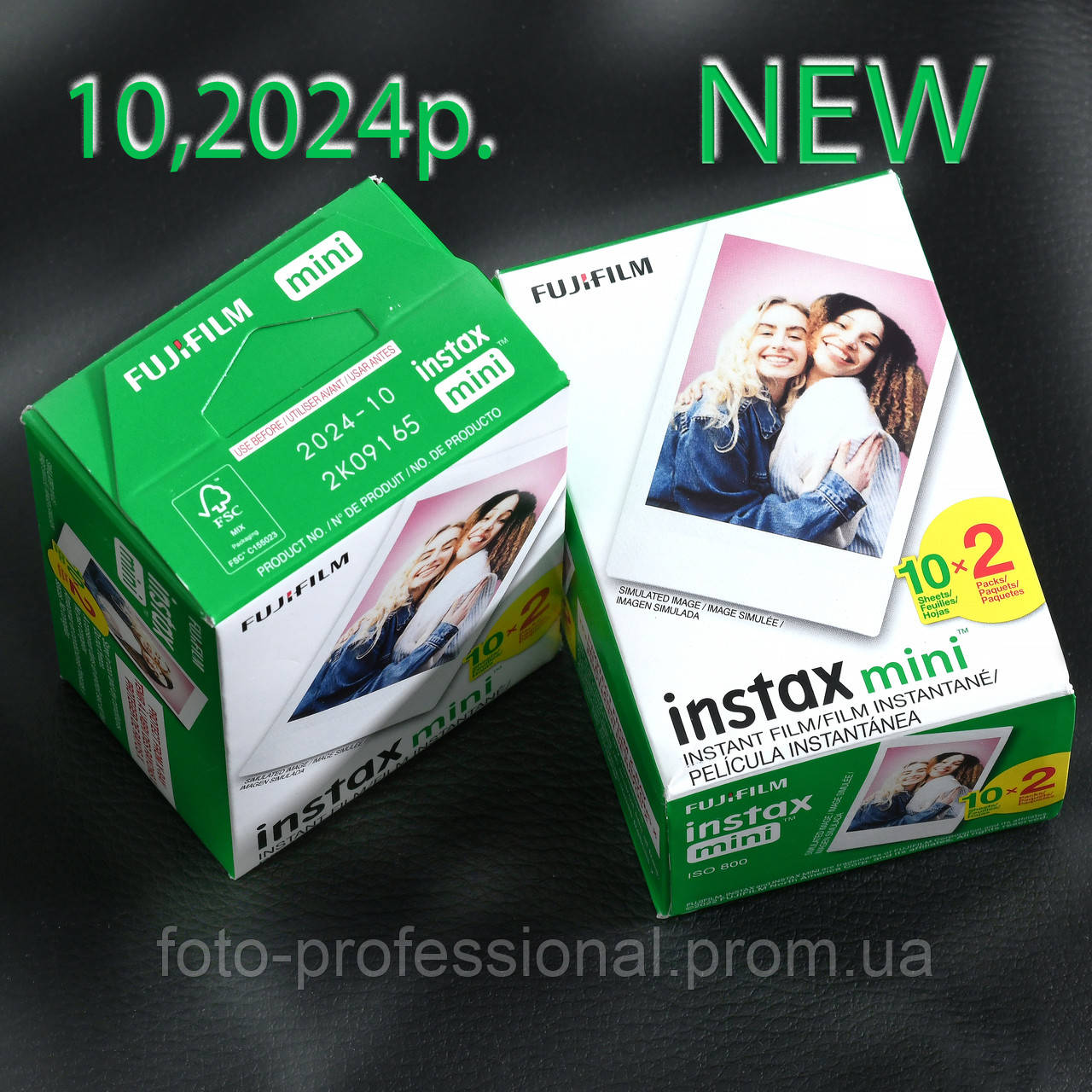 Fujifilm Instax Mini Film Twin Pack 20 фото (10,2024г.) - фото 2 - id-p1995466176