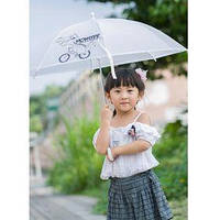 Зонтик WK mini Umbrella WT-U06 белый (6970349283843)