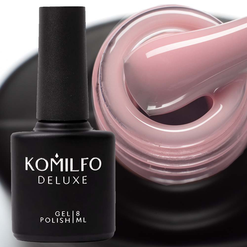 База для нігтів Komilfo Color Base French 002 рожево-кремовий, 8 мл, фото 1