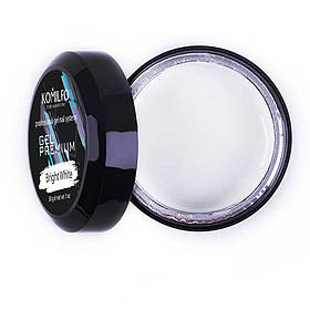 Гель для нарощення Komilfo Premium Gel Bright White, 30 мл