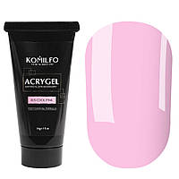 Полигель для моделирования ногтей Komilfo AcryGel 005 Cool Pink Акригель розовый, 30г