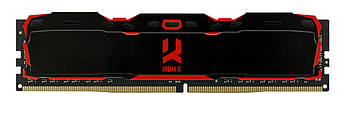 Пам'ять для настільних комп'ютерів GOODRAM 8 GB DDR4 3200 MHz IRDM X (IR-X3200D464L16SA/8G) з радіатором