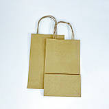 Крафт-пакет, 150*90*220 мм, з ручками, фото 3