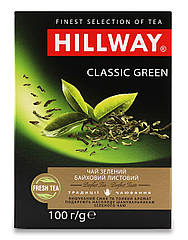 Чай зелений листовий HILLWAY Classic Green 100 грамів китайський і цейлонський