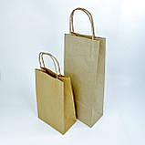 Крафт-пакет, 150*90*220 мм, з ручками, фото 7