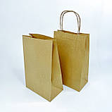 Крафт-пакет, 150*90*220 мм, з ручками, фото 8