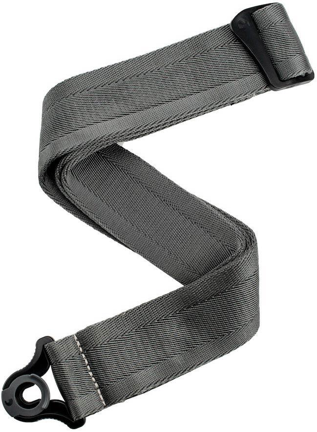 Ремінь гітарний D'Addario 50BAL09 Auto Lock Guitar Strap (Metal Grey), фото 1