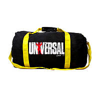 Спортивная сумка Universal Vintage Gym Bag Since 77 (черный/желтый)