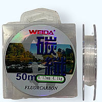 Флюорокарбон Weida carbon fiber 50м.