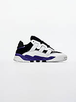 Жіночі Кросівки Adidas Niteball Black Purple / Адідас Найтбал Білі з Чорним та Фіолетовим, фото 3