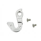 Тримач заднього перемикача з гайкою (півник) алюмінієвий до рами GH-070