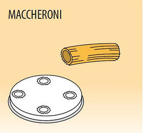 Насадка на прес Maccheroni d57 Ø 8,5 FIMAR (000001500)