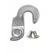 Тримач заднього перемикача з гайкою (велопівник) алюмінієвий до рами GW-5Q