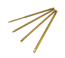 Насадки шестигранні RCTurn 4 шт в пакуванні. 1.5 /2.0/2.5/3.0 (для викруток RTT11028) з титановим покр. amc