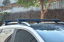 Перемички на звичайні рейлінги під ключ Bold Bar Lite V1 (2 шт) Сірі для Cadillac SRX