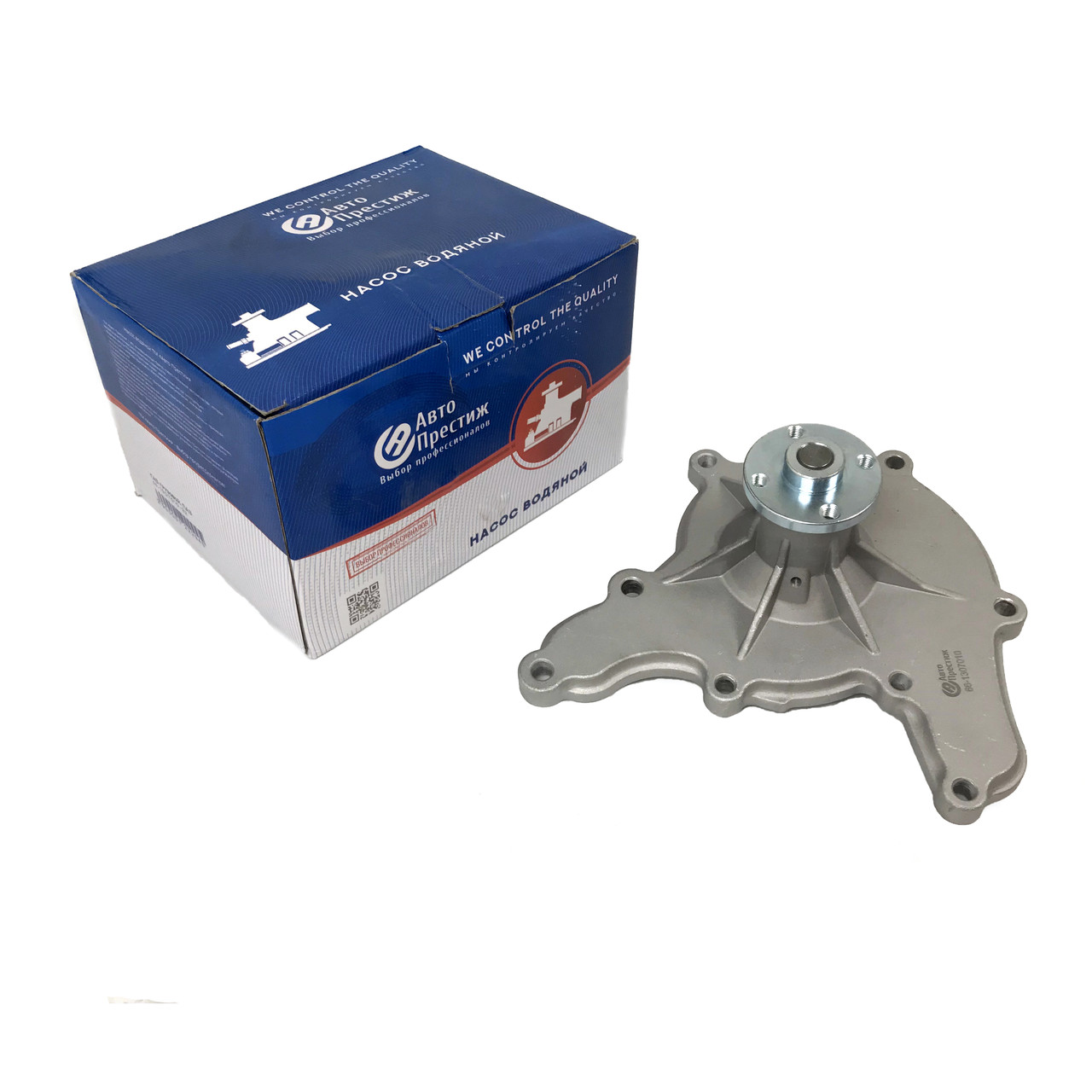 Насос водяний (помпа) ГАЗ 53 алюм. корпус (з прокладкою) (Авто Престиж) 66-1307010-22