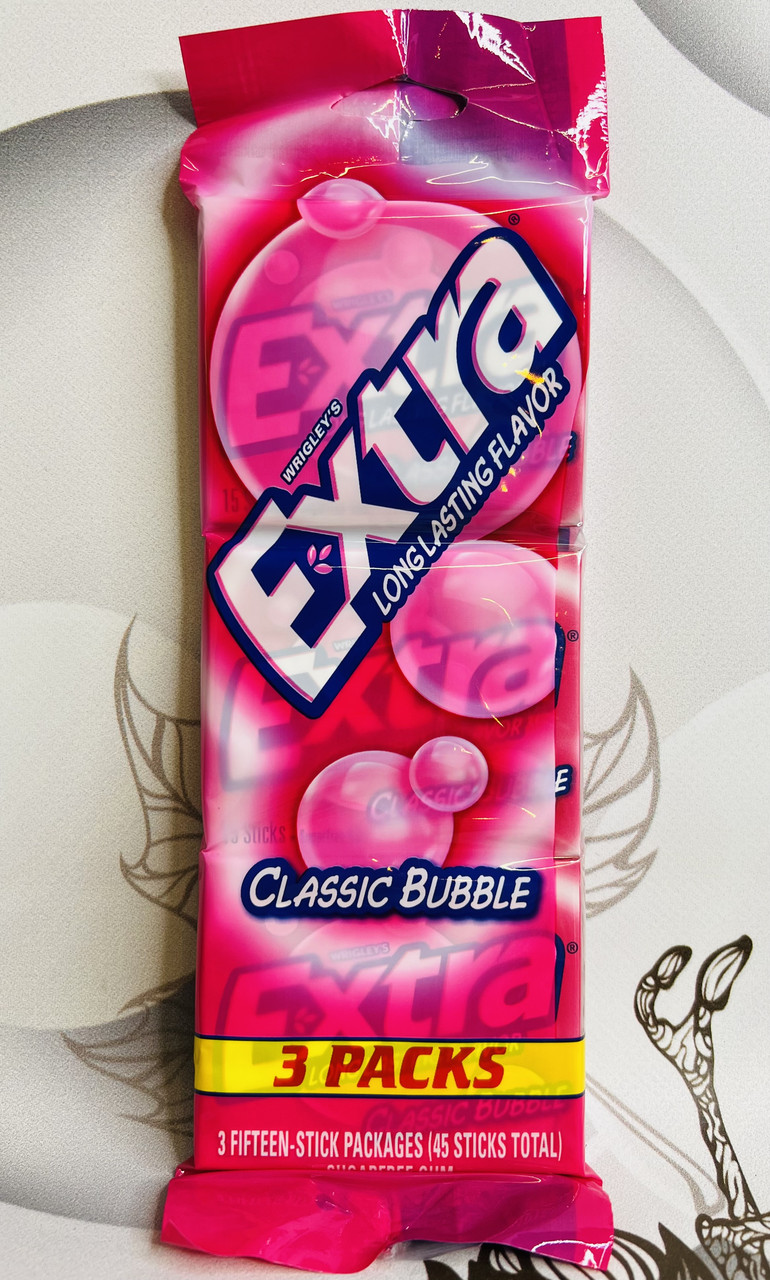 Жувальна гумка без цукрку Extra Classic Bubble