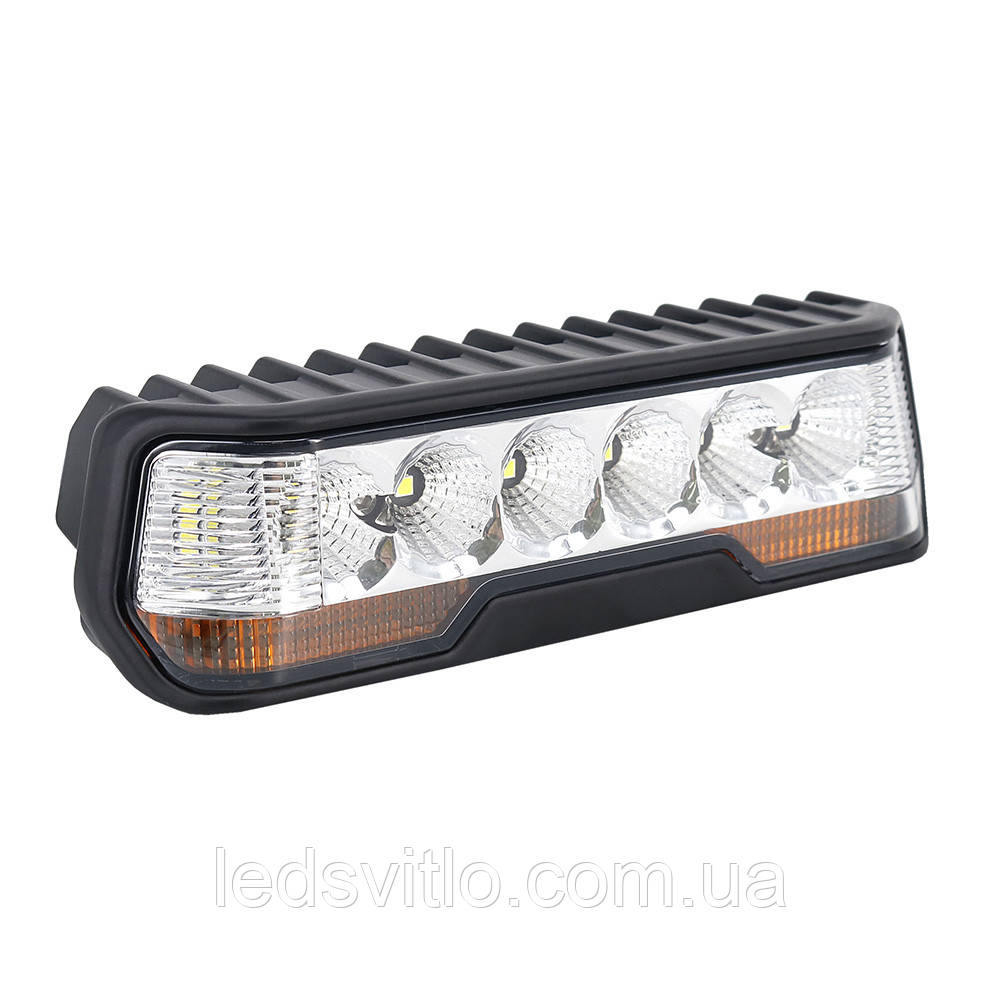 Світлодіодна автомобільна фара CYCLONE PREMIUM LED Osram 20W 2000Lm 5700K 51м FLOOD