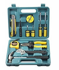 Набір інструментів для дому та дачі 12 предметів у кейсі.