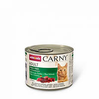 Влажный корм Animonda Carny Adult с говядиной, олениной и брусникой для кошек