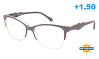 Очки для зрения Коррекция зрения Очки мужские Оптика Очки для зрения готовые Стильные очки Полуободковые