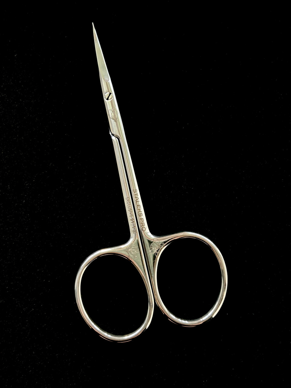 Ножницы профессиональные с крючком для кутикулы Сталекс PRO Exclusive ...