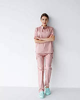 Медицинский женский костюм Денвер светло-лиловый (размер 40-54)
