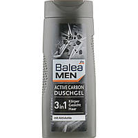 Гель для душа Balea Men 3в1 Active Carbon для мужчин 300 ml. Германия