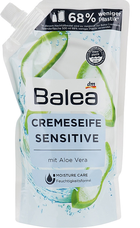 Жидкое крем-мыло Balea Sensitive 500 мл. Германия - фото 1 - id-p1944081137