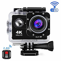 Екшен камера 4K WiFi Action Camera S2 Спортивна екшн камера знімає в 4К GoPro