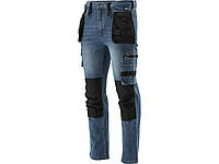 Рабочие брюки из эластичных джинсов темно-синий YATO YT-79051 размер M Baumar - Сделай Это
