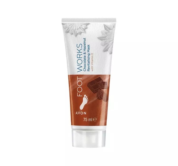 Відновлювальна маска для ніг "Шоколад із горіхами"
Avon Foot Works, 75 мл