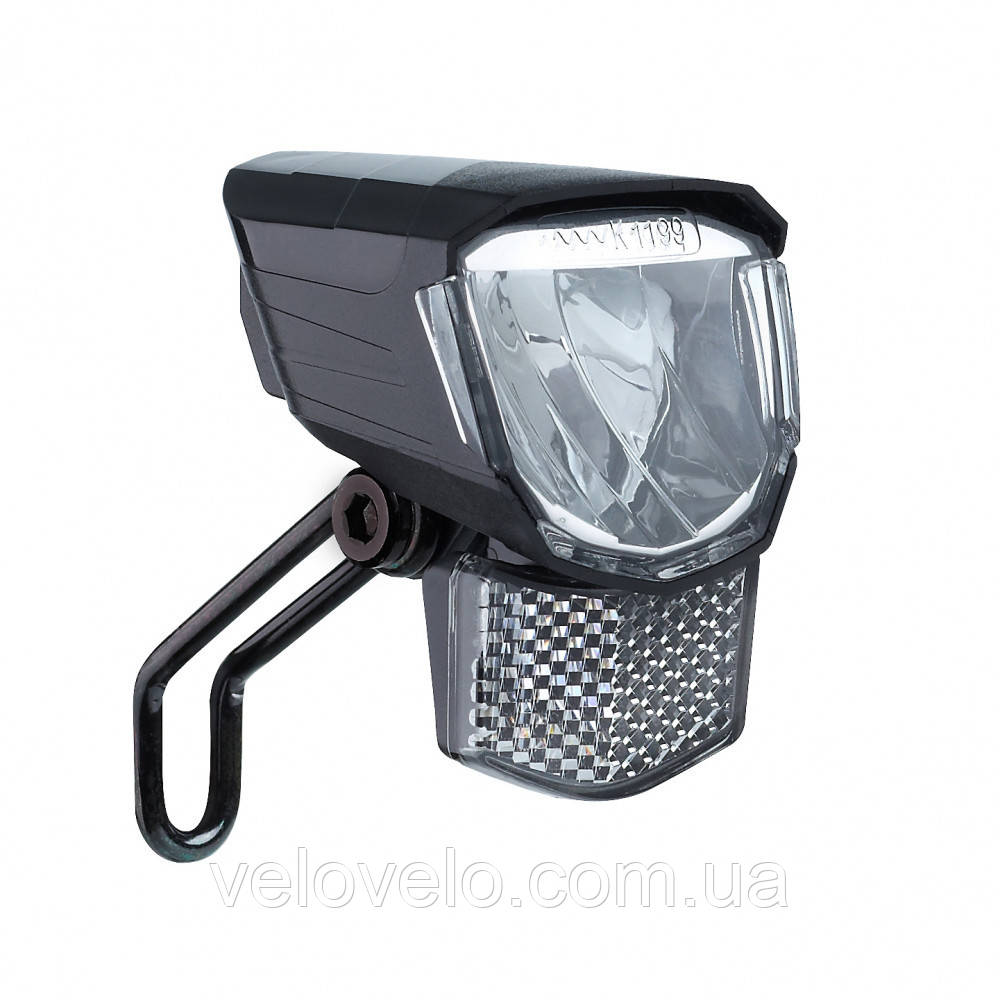 Фара передня Tour 45 LUX E-BIKE 6-48V LED до електровелосипеда, BUCHEL
