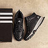 Чоловічі зимові шкіряні черевики Adidas Originals Ozelia Black, фото 6