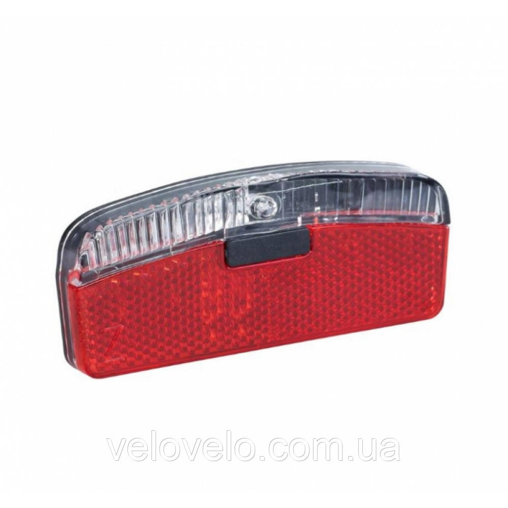 Фара задня світлодіодна Rote 66 1 LED до велосипеда для динамовтулки без стояночних вогнів BUCHEL
