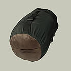 Спальник "Тактик -20 Зима 400" Спальний мішок-ковдра для суворої зими 210х85 см Коричневий, фото 6