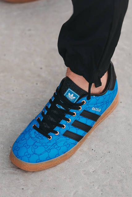 Adidas Gazelle x Gucci Blue Black ID 1944156397 2641.20 Prom.ua
