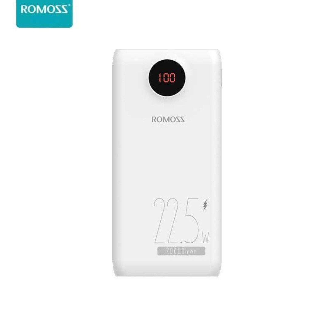 POWER BANK " ROMOSS" 20 000mAh, павербанк 
22, 5 .