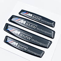 Защита края двери, наклейки BMW (БМВ) M-Performance Motorsport Комплект 4 шт