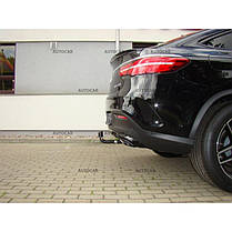 Швидкознімний фаркоп на Mercedes GLE Coupe C292 2015- на ключах, фото 6