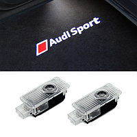 Проектор подсветка логотипа для дверей AUDI Sport (Ауди Спорт) Логотип A3 A4 A6 A7 A8 Q7 Q5 Q3 TT