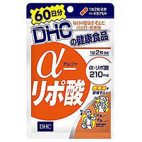 Для молодости и стройности альфа-липоевая кислота DHC Alpha-lipoic acid 120 шт Япония