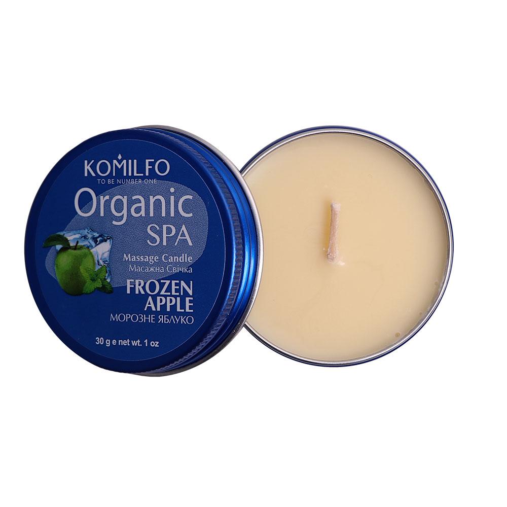 Масажна свічка Komilfo Massage Candle райське яблуко, 30 г
