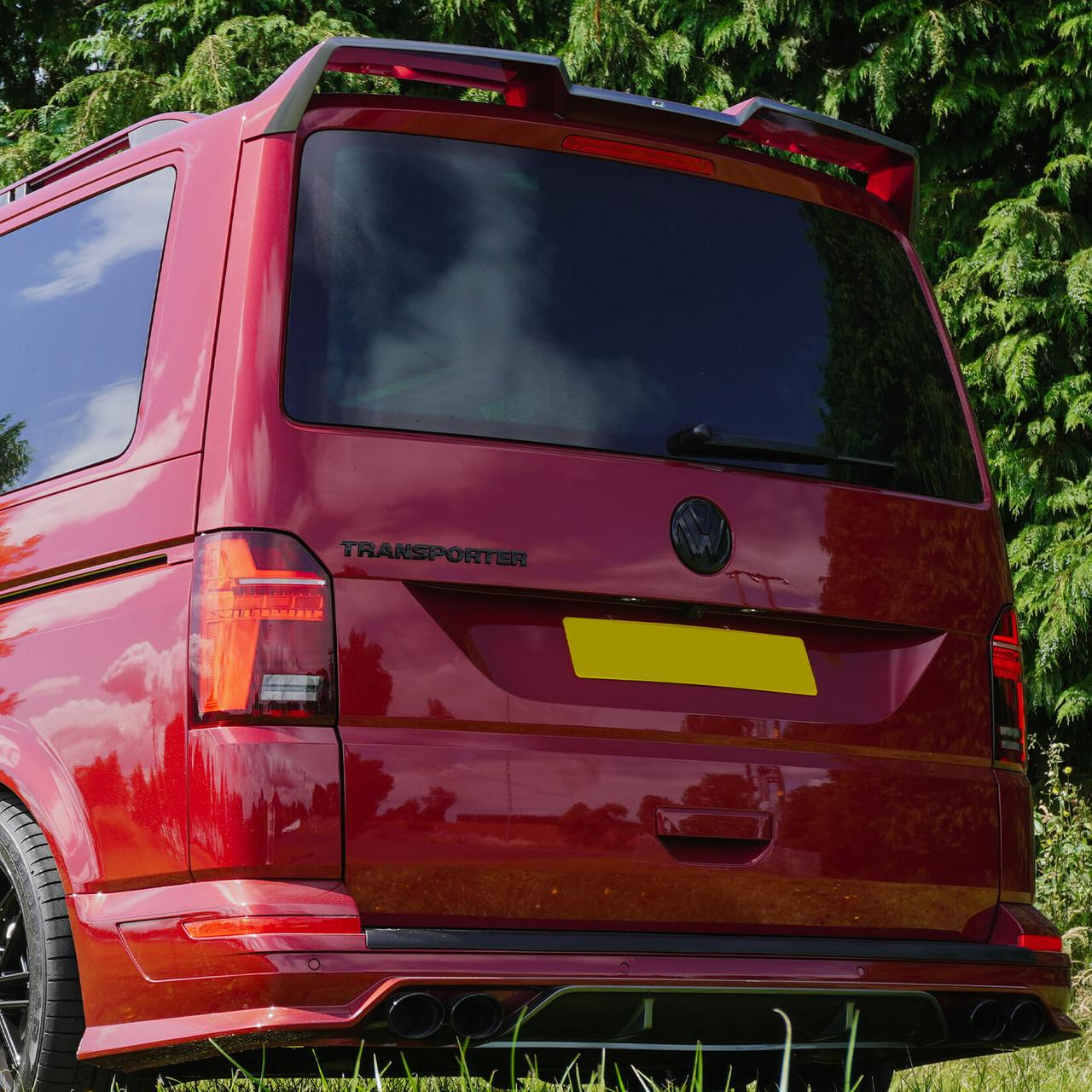 Спойлер VW Transporter T6 (2015+) тюнінг обвіс стиль ABT (пластик)