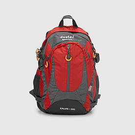 Рюкзак туристичний Deuter G25 об'єм 35 літрів Red-Grey