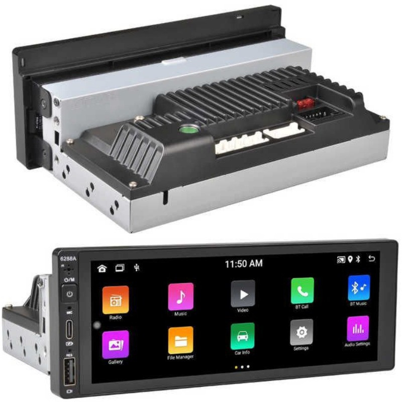 Купить Штатная магнитола андроид Универсальная 6288-А,Автомагнитола ...