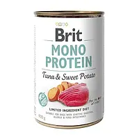 Влажный корм для собак Brit Mono Protein Tuna & Sweet Potato 400 г