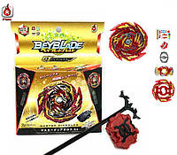 Beyblade B-155 Master Diabolos (волчок бейблейд B155 Мастер Диаболос) + лаунчер