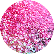 ГЛІТЕР СУХИЙ ГОЛОГРАФІЧНИЙ PОЖЕВИЙ CHUNKY GLITTER 10 g